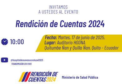 Rendición de Cuentas 2024 HGONA