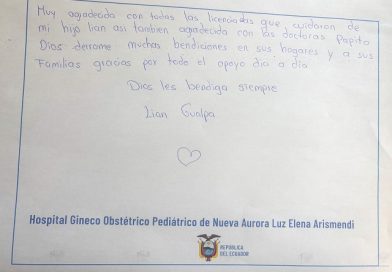 Cartas de agradecimiento